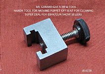 GAS SCREW CLEANING TOOL