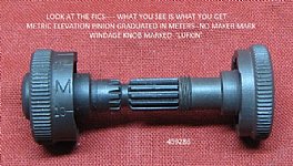 M1 SIGHT PARTS LUFKIN